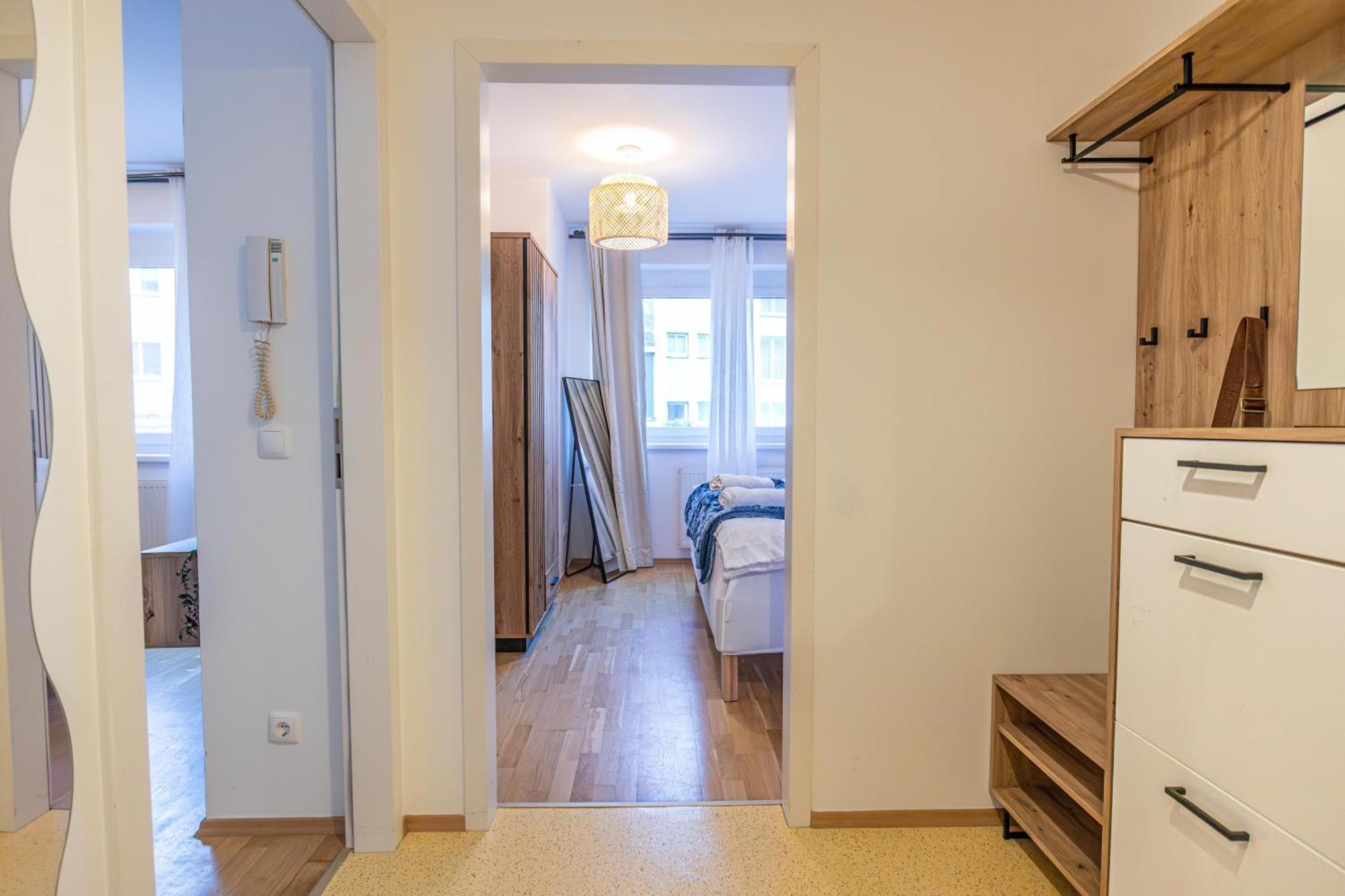 Superb Fully Equipped Apartment, 9 Min To City Center Via Metro فيينا المظهر الخارجي الصورة